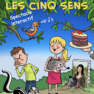 Compagnie Acteurs en Herbe - Spectacle Les cinq sens